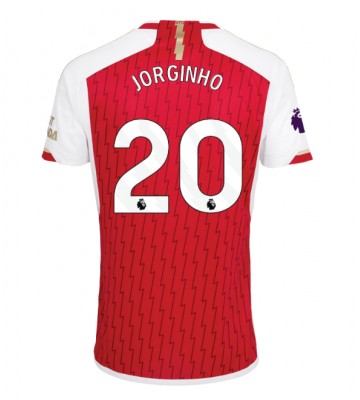 Lacne Muži Futbalové dres Arsenal Jorginho Frello #20 2023-24 Krátky Rukáv - Domáci